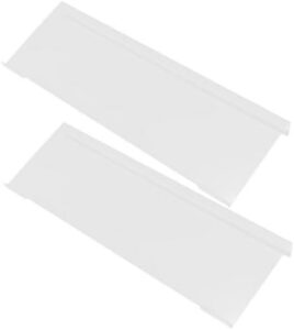 ERINGOGO Elegant Acrylic Keyboard Rack 2pcs Tilted Keyboard Risers for Comfort Organization
