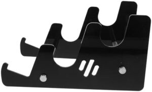 ERINGOGO Keyboard Storage Bracket Acrylic Keyboard Stand Desk Accessory Multi Tier Holder