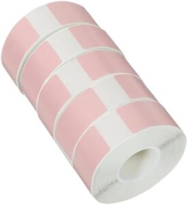 ERINGOGO Peel Stick Office Labels 5 Rolls of Adhesive Thermal Labels for Permanent Adhesion