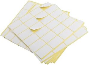 ERINGOGO Self Adhesive Dots Sticker Paper 15pcs Blank Labels Stickers for Office Handwritten Tag Paper