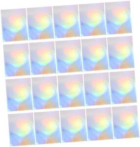 ERINGOGO Vinyl Sticker Paper 20 Self-adhesive Waterproof Stickers for Printer Matte Finish Material