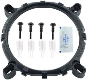 Efficient Cooling Base Cooling Fan Bracket for LGA1150 1200 1700 Mainboard Interfaces Mount Keep Cool and Stable