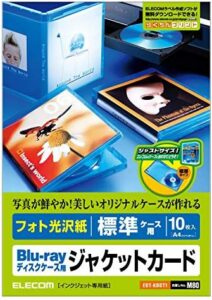 Elecom Product Name: ELECOM EDT-KBDT1 Blu-ray Disc Case Standard Case Jacket Card
