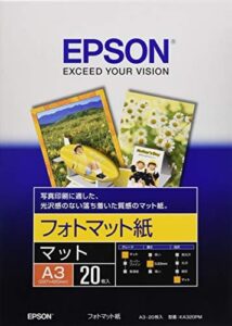 Epson KA320PM Photo Matte Paper A3 20 Sheets