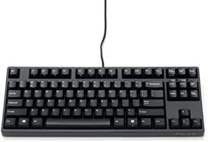 FILCO Majestouch 3 Numeric Keyless PBT 2 Color Molded Key Cap, English Layout, CHERRY MX Brown Axis, N Key Rollover, Includes Asagi Keeper, Matte Black FKBN87M/EMB3-AKP