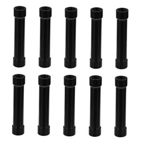 GLEAVI 10 Pcs Aluminum Spacer Columns for Projects Threaded Standoffs for Motherboard Mounting