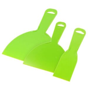 GLEAVI 3D Printer Scrapper 3pcs 3D Tool Set 2/4/6 Inches Hot Bed Scrapper for Paint Scraper Tool
