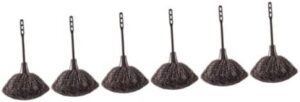 GLEAVI 3sets Lightweight Cleaning Brush Handle Cleaning Brush for Desktop Keyboard for Home Computer Sewing Machine 2pcs*3