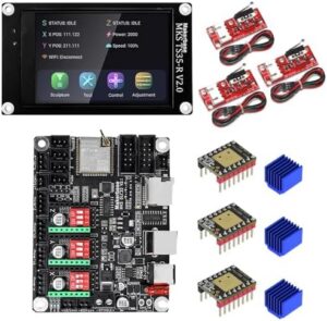 GRBL Shield Laser Control Card MKS DLC32 V2.1 TS35 LCD CNC Upgrade Controller for Mini Printer Engraving Marking Machine (Set*13)