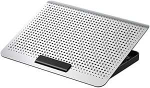 Gaming Laptop Cooler Silent Fan Metal Laptop Cooling Pads Port Portable Adjustable Notebook Stand for 12-16 Inch Laptop
