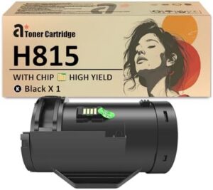 H815 Toner Cartridge Replacement for Dell H815 F9G3N 593-BBML KNRMF Toner Cartridges Compatible for Dell H815dw S2810dn S2815dn Printers, 1 Black