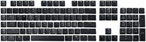 HUYUN A Full Set 109 keycaps Replacement for Logit G813/G815/G913/G915 TKL RGB Mechanical Gaming Keyboard Black