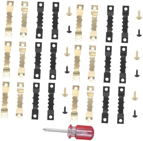 Hangers for Double-Sided Metal Hangers Screws for Wall Decor and DIY Projects