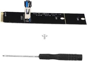 Hemoton 4 Pcs M.2 to Pcie Adapter Card 3.0 Stable Interface Power Supply Enhance Pcie Card Functionality