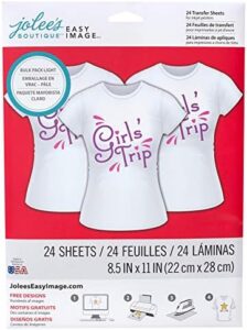 Jolee’s Boutique Iron On Transfer, Light