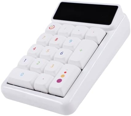 KM17 Mechanical Numeric Keypad 17Keys Numpad Keyboard Calculator Efficient Data Entry Hot Swappable for Computers