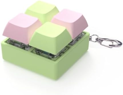 Keyboard Switches Tester Testing Tool LED Light Keyboard Switches Keychain Toy for 4-Key 1PC
