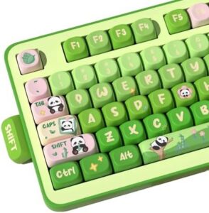 Keycaps 131Piece Heat Sublimated Colorful Candy Bear Keycap Set Customization For Mechanical Keyboards