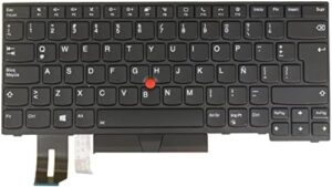LA Spanish Laptop Keyboard for Lenovo Thinkpad T14 Gen 1/Gen2, P14s Gen 1/Gen2, 5N20X70326 5N20X68848 5N20V44195 5N20V44051 5N20V43907 5N20V43763 Backlit