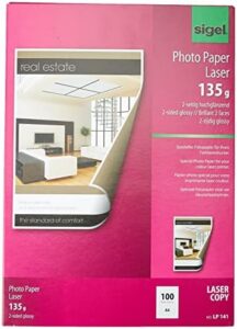 LP141 Photo Paper for Colour Laser/Copier, 2-sided glossy, 91.2 lbs, A4, 100 sheets