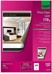 LP342 Photo Paper for Colour Laser/Copier, 2-sided glossy, 114.9 lbs, A4, 200 sheets