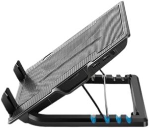 Laptops Cooling Pad Laptop Coolers Stand Laptops Fan Cooling Pad for 11inch-18inch Laptop Notebooks Quiet Fan Adjustable