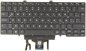 Latin Spanish Laptop Keyboard for Dell Latitude 5400 5401 5410 5411 09GG3W 9GG3W Backlit with Pointer No Frame