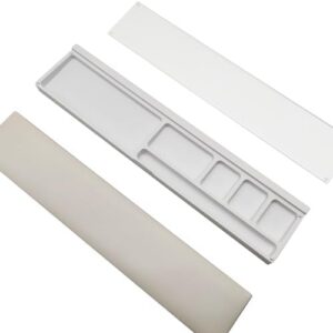 Mechanical Keyboard Wrist Rest Pad with Storage Case Office Typing Acrylic Mat Hand Rest Desktop Storage Box