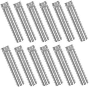 Metal Standoff Hardware Set 12pcs Tainless Standoff Screws Advertising Standoff Mount for Acrylic Frame Sign Display Screws Mounting Bracket