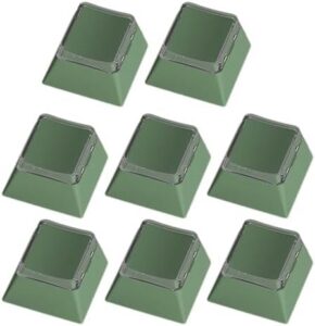 Original Height Blanked Keycaps 8Pcs/Set for Mechanical Keyboards for Office Use Gaming and Keyboard Projects