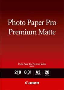PM-101 A3 Paper/Premium Matte Photo 20sh