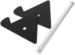 PRETYZOOM Keyboard Display Stand Acrylic Tilted Ergonomic Desk Accessory for Computer Easy to Assemble