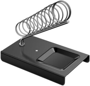 Portable Soldering Iron Stand Spring Holder Support Station Solder Guns Sponge Metal Soldering Station Rework Tools