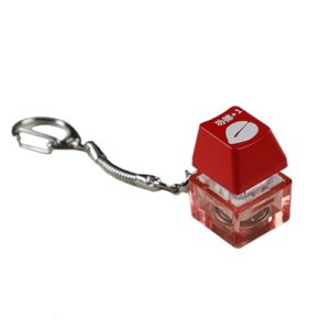 Portable Switches Tester for Mechanical Keyboard Keychain with LED Light Stress Relief Toy Gifts
