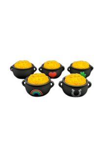 Pot of Gold Fidget Clickers – Mechanical Keyboard Switch Click Sound – Stress Relief Toy (All 5!)