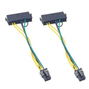 Power Supply Cable 24Pin to 6Pin Connector for 3669 3050 5050 3668 7050 7080 Computer Motherboard Power Adapter Cable