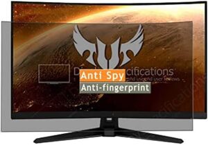 Privacy Screen Protector, compatible with Asus TUF Gaming VG32VQ1B 31.5″ Monitor Anti Spy Film Protectors Sticker [ Not Tempered Glass ]