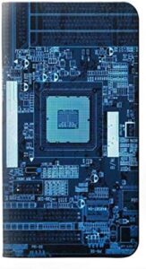RW1814 CPU Motherboard PU Leather Flip Case Cover for Samsung Galaxy A12