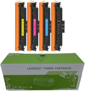 Replaceable CRG069 Chip Containing Toner Cartridge, Compatible for Canon I-SENSYS Lbp673cdw LBP674CX LBP672C MF750 LBP672C MF753 Mf755cdw Printer Cartridge,4 Colors