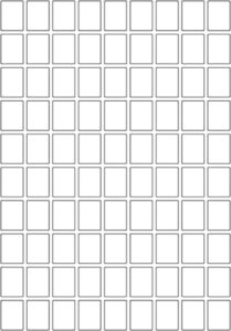 SD Card Labels Laser. 12 Sheets, 90 Labels per Sheet. (1080 Supplied). A4 Print Your OWN Design HIGH Gloss.