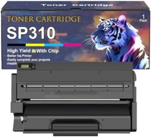 SP310 Toner Cartridge Replacement for Ricoh SP310C SP311HC Toner Cartridge High Yield Work for Ricoh SP311DNW 311DN SP311SFN SP311SFNW SP310SFNW SP310DNW SP310SFN Printers