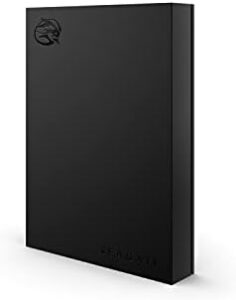 Seagate FireCuda Gaming Hard Drive, 2TB, External Hard Drive HDD, USB 3/2, RGB LED lighting (STKL2000400)