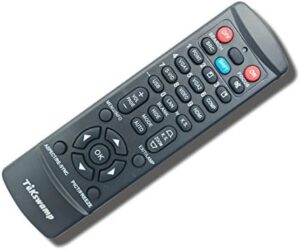 TeKswamp Video Projector Remote Control (Black) for Digital Projection M-Vision Cine 400 3D 1.56-1.86