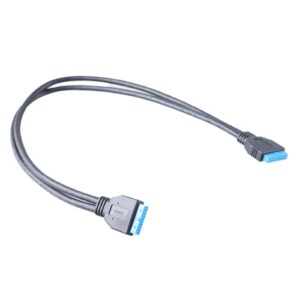 USB 19/20pin Extension Cable Computer Chassis Motherboards USB3.0 Male Female Adapter Cord 30CM 50CM