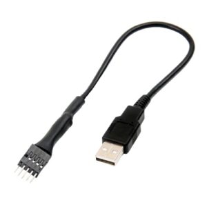 USB Male to Motherboards 9Pin Cable for Easy Data Extension and Connection of External Devices
