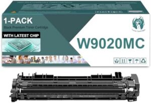 W9020MC Black Toner Cartridge High Yield Replacement Cartridges Compatible for HP Color Laserjet Managed E75245dn Printers,1 Pack