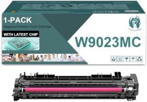 W9023MC Magenta Toner Cartridge High Yield Replacement Cartridges Compatible for HP Color Laserjet Managed E75245dn Printers,1 Pack