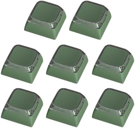 XDA Height Backlight Keycaps 8Pcs/Set for for Mechanical Keyboards for Office Use Gaming and Keyboard Projects