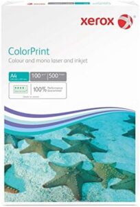 Xerox ColorPrint Premium Colour Laser Printer Paper, White, 100 g/m², A4, FSC Mix Credit, 1 Pack (500 Sheets), 003R95256