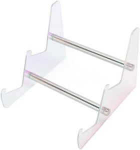 Yosoo Keyboard Display Stand, Desk Keyboard Tray Mechanical Computer Keyboard Stand Shelf Keyboards Storage Holder Tray Computer Keyboard Stand for Computer Tablet Picture Frame